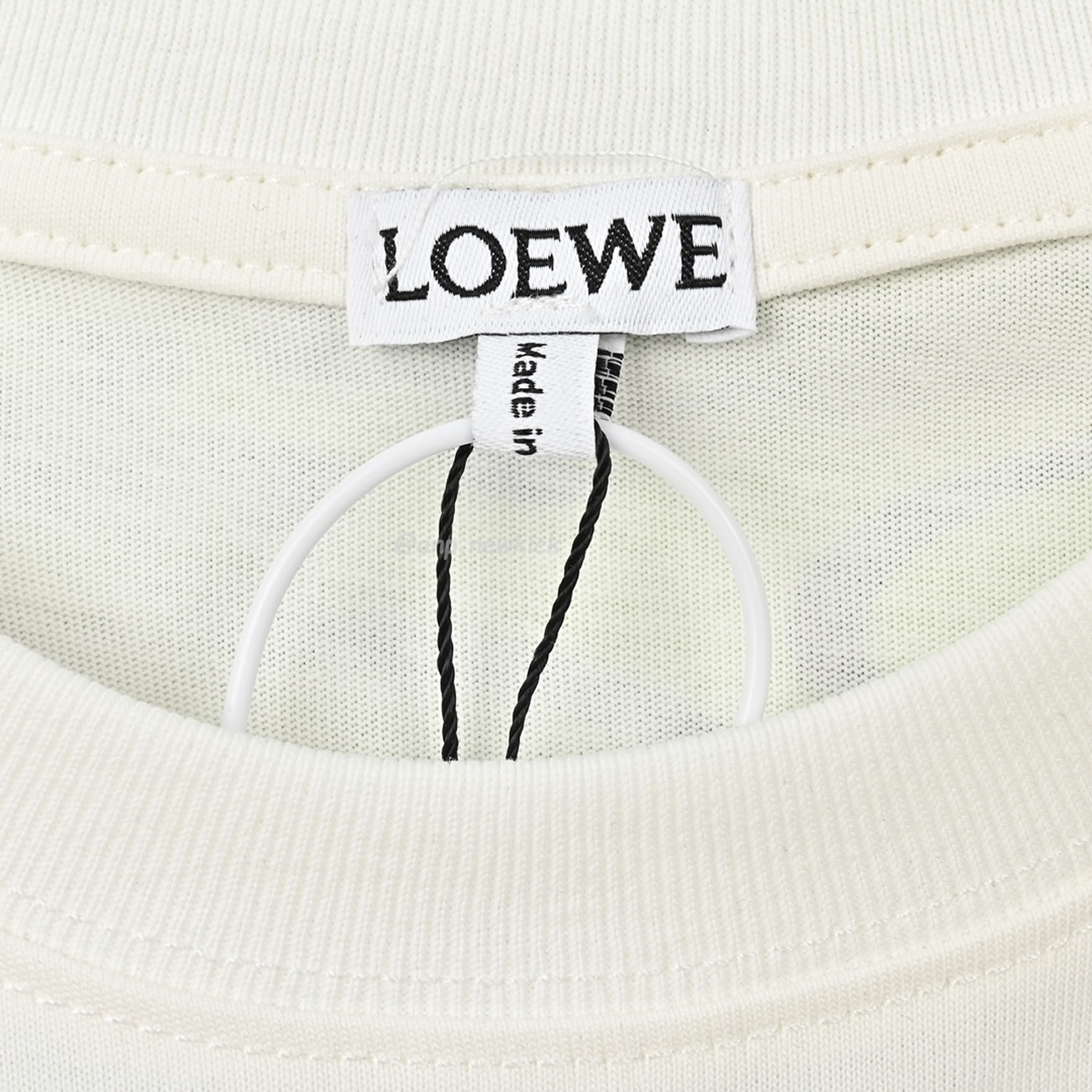 Loewe Angel Eye Printed White T Shirt (7) - newkick.org